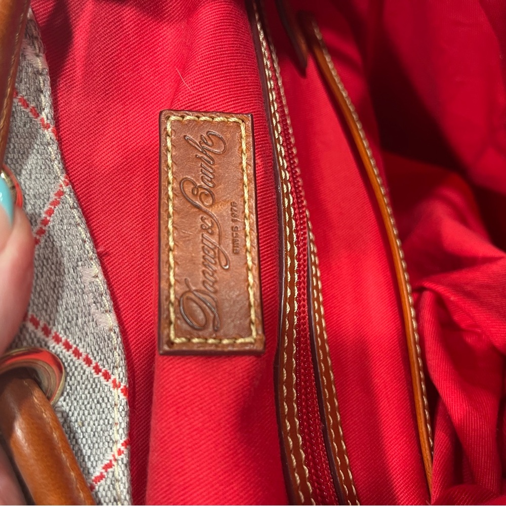 Dooney & Bourke Logo Backpack with Tassels, NWOT - Picture 9 of 12
